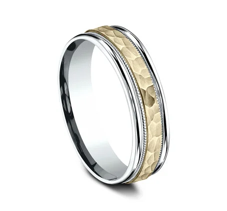 Men's Citrine Engagement Rings in Stainless Steel with a Stackable Band DesignTHE BAXTER