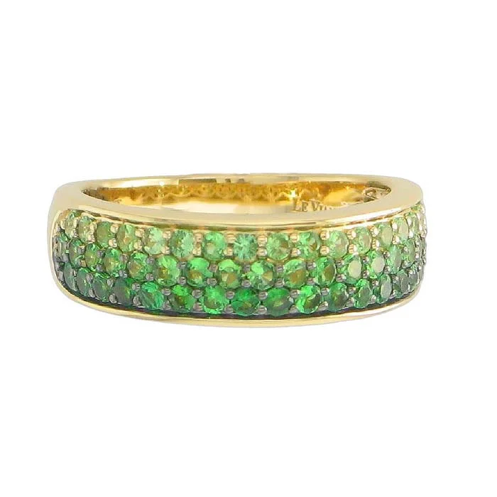 LED - Lit Fashion Rings in Plastic with Color - Changing Effects for a Futuristic LookLe Vian Ring featuring Tsavorite Garnet Ombré in 14K Yellow Gold