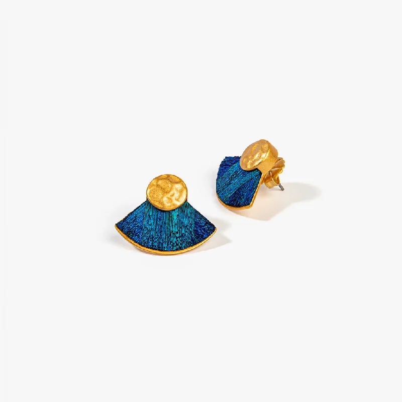 Two - Tone Gold and Silver Plated Clover Stud Earrings for a Lucky and Stylish SymbolWalton Stud Earring