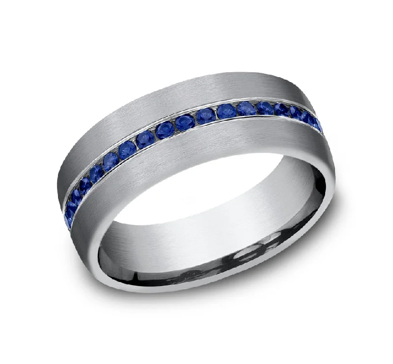 Men's Agate Engagement Rings in Sterling Silver with a Mosaic - Style InlayTHE VISCOUNT