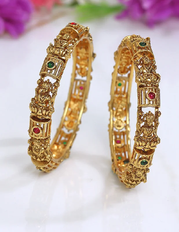 Bangle Bracelets with LED Lights for a Glowing and Trendy AccessoryDesigner Matt Lakshmi Devi Bangles ZBGL11132